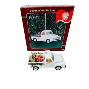 Carlton Cards Ornament 1999 GIFT PICKUP 1953 Ford F-100 TRUCK 1st in Series
